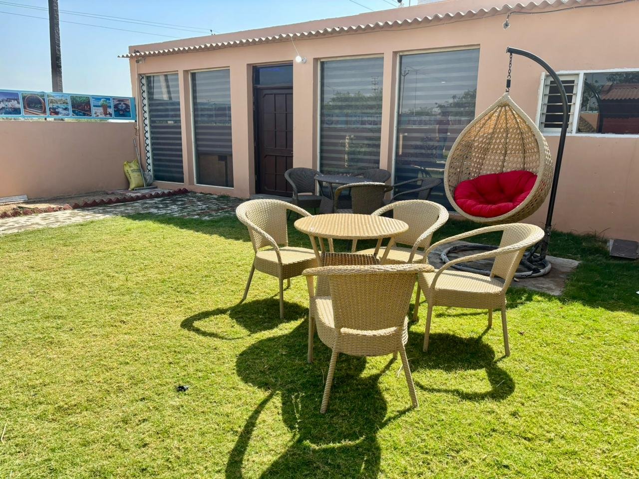 Outdoor Sitting Area View 1